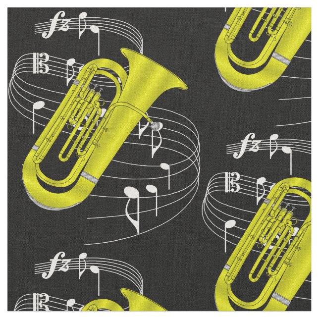 Tubatygmörk Tyg (Närbild)