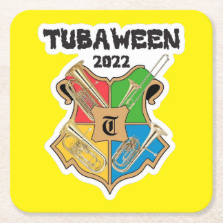 Tubaween 2022 Underlägg Papper Kvadrat