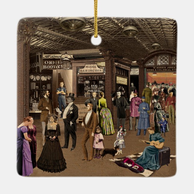 Tube Julgransprydnad Keramik (Baksida)