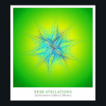 Tube Stellations Poster<br><div class="desc">Tube Stellations av Michael Trott. En del av Wolfram Research Mathematica Gallery Collection.</div>