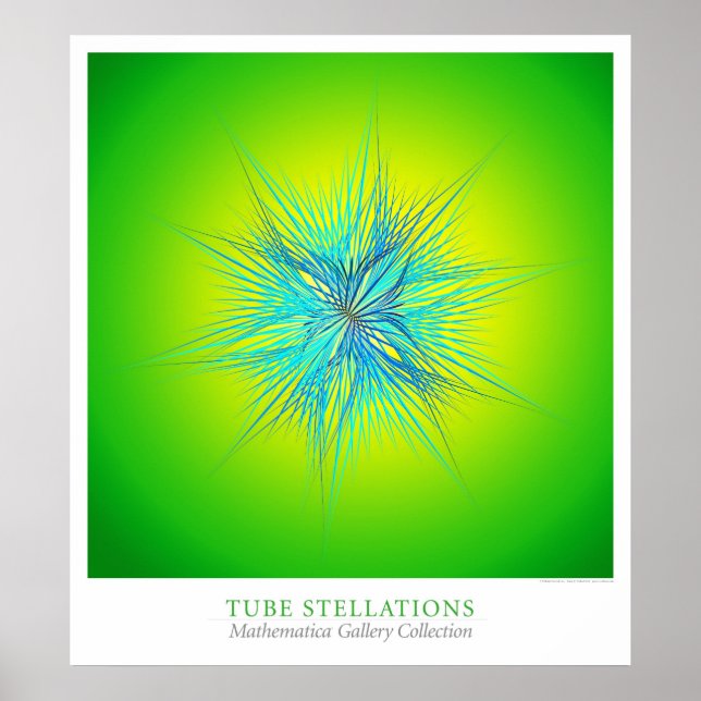 Tube Stellations Poster (Framsidan)