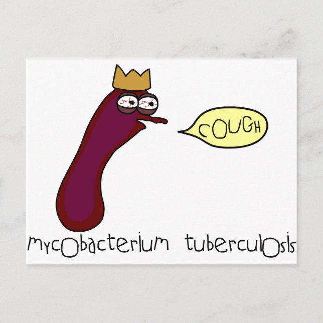 Tuberkulos Vykort (Framsida)