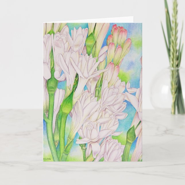 Tuberose Kort (Framsida)