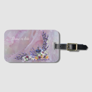 Tuberose & Lavender Blooms Bagagebricka