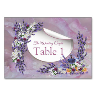 Tuberose & Lavender Blooms Bordsnummer