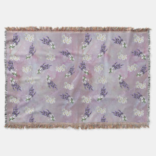 Tuberose & Lavender Blooms på Ro petals Filt