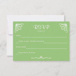 Tuberose Personlig Bröllop OSA Card
