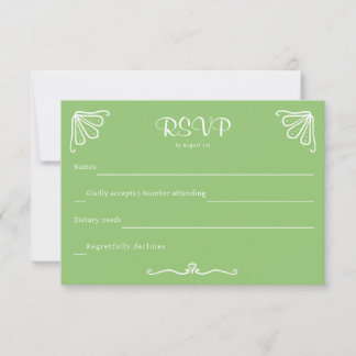 Tuberose Personlig Bröllop OSA Card
