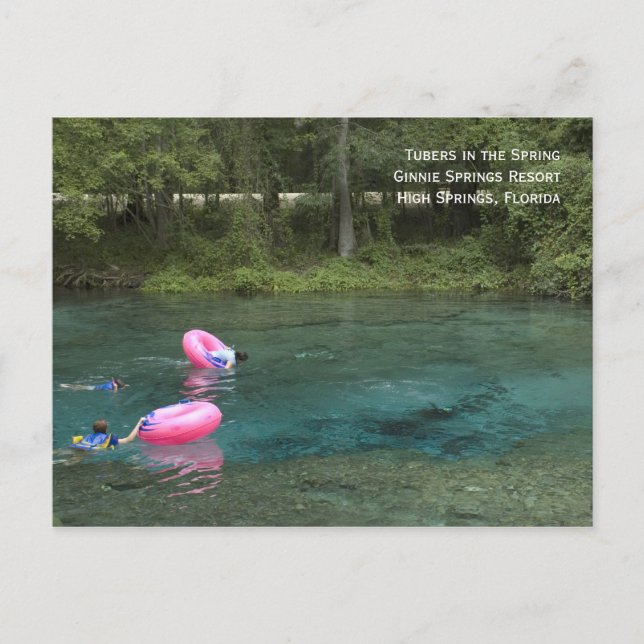 Tubers på vårpostkort vykort (Framsida)