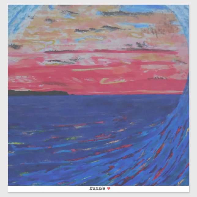 Tubing to san clemente-målning klistermärken (Ark)