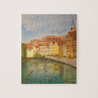 Tubingen i solljus pussel
