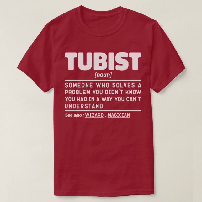 Tubist Noun Symphony Creator Sarkastic Tuba Älskar T Shirt (Design framsida)