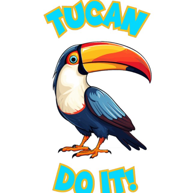 Tucan gör det. t shirt (Skapare uppladdad)