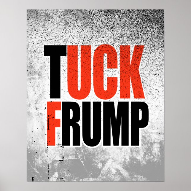 TUCK FRUMP POSTER (Framsidan)