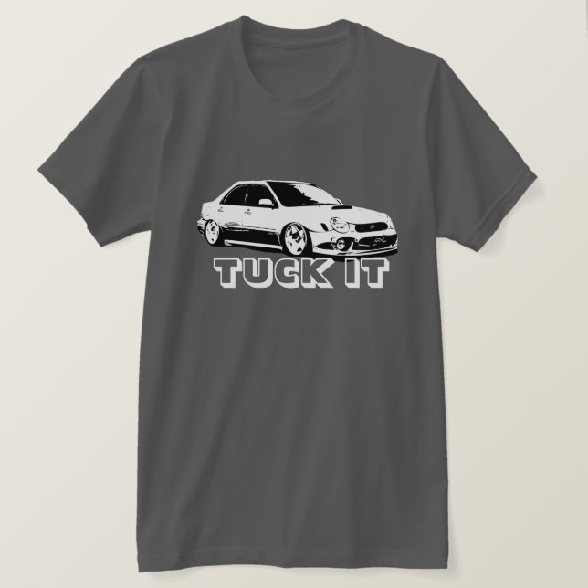 Tuck som det, avbildar den Stanced Subaru Wrx T Shirt (Design framsida)