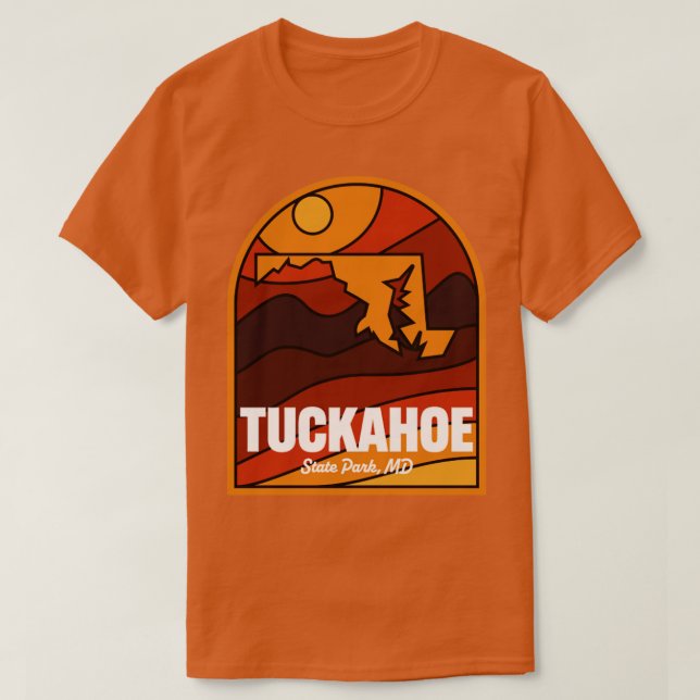 Tuckahoe State Park Maryland T Shirt (Design framsida)