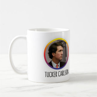 Tucker Carlson fläkt Mugg