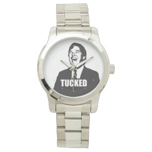 Tucker Carlson inklämd meme konservativ MAGA Armbandsur