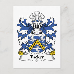 Tucker Family Crest Vykort