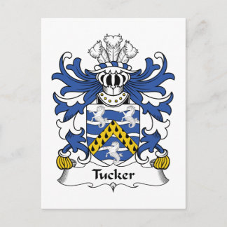 Tucker Family Crest Vykort