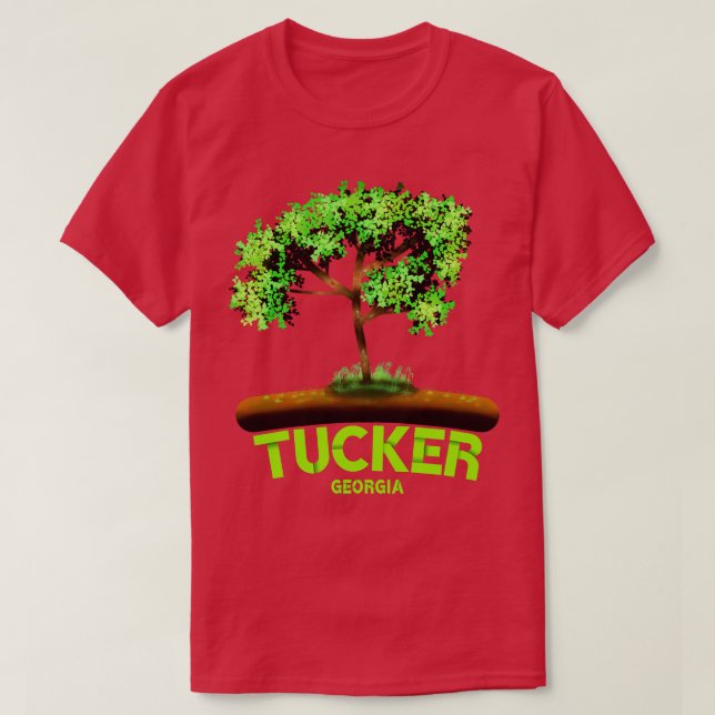 Tucker Georgia TShirt 3 T Shirt (Design framsida)