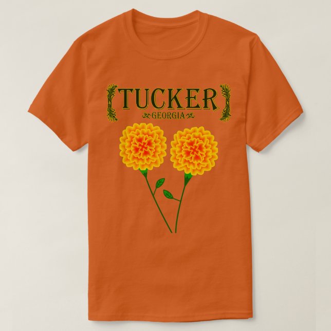 Tucker Georgia TShirt T Shirt (Design framsida)