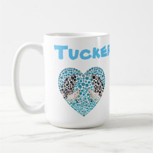 Tucker Namn med Orcas, kaffe Mugg