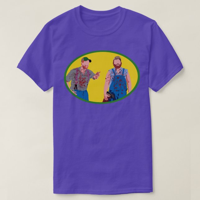Tucker och Dale T Shirt (Design framsida)