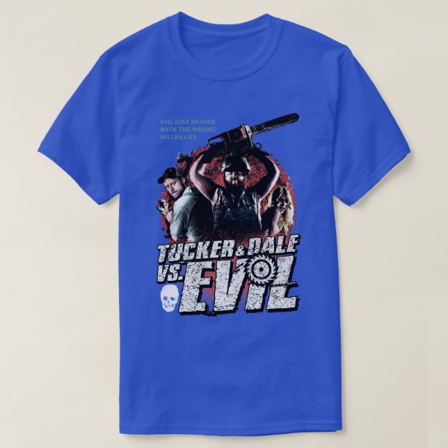 Tucker och Dale Vs Evil T Shirt (Design framsida)