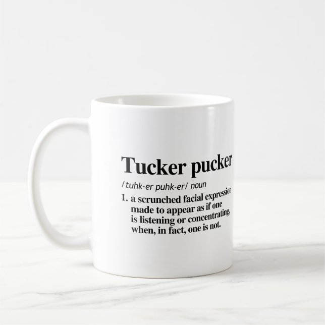 Tucker Pucker Definition Kaffemugg (Vänster)