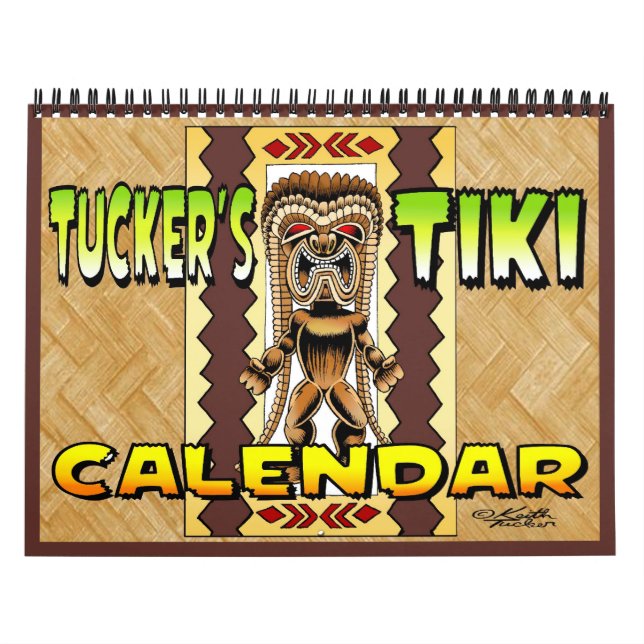 Tuckers Tiki Calendar Kalender (Omslag)