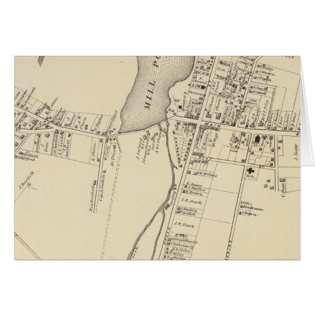 Tuckerton, New jersey Hälsningskort (Framsidan Horizontal)