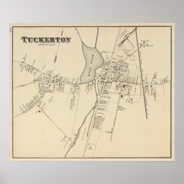 Tuckerton, New jersey Poster (Framsidan)
