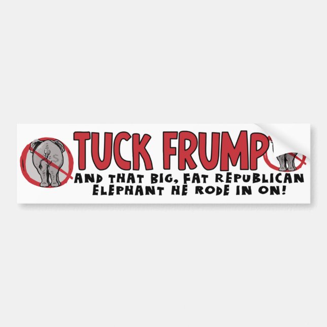 TuckFrump Bildekal (Framsidan)