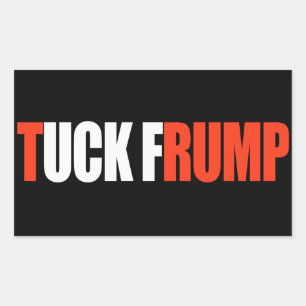 TUCKFRUMP - - .PNG REKTANGULÄRT KLISTERMÄRKE