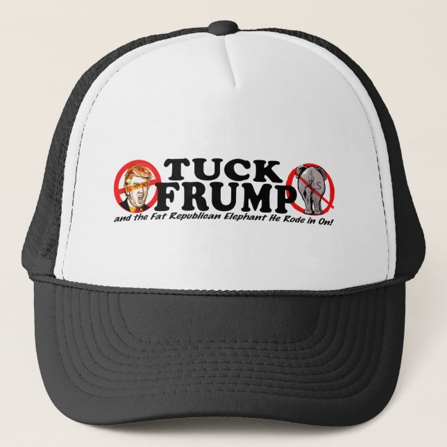 TuckFrumpMyra-Donald trumf 2016 Truckerkeps (Framsida)
