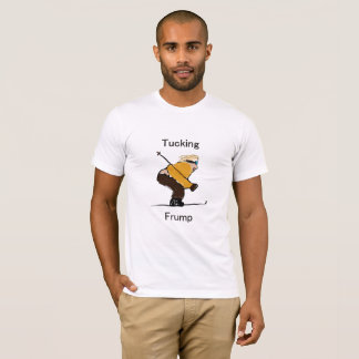Tucking av FrumpT-tröja T-shirt