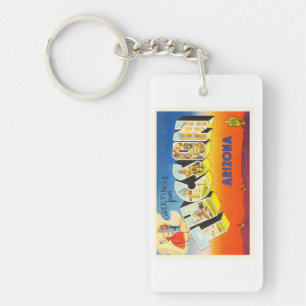 Tucson Arizona AZ Old Vintage resor Souvenir Nyckelring