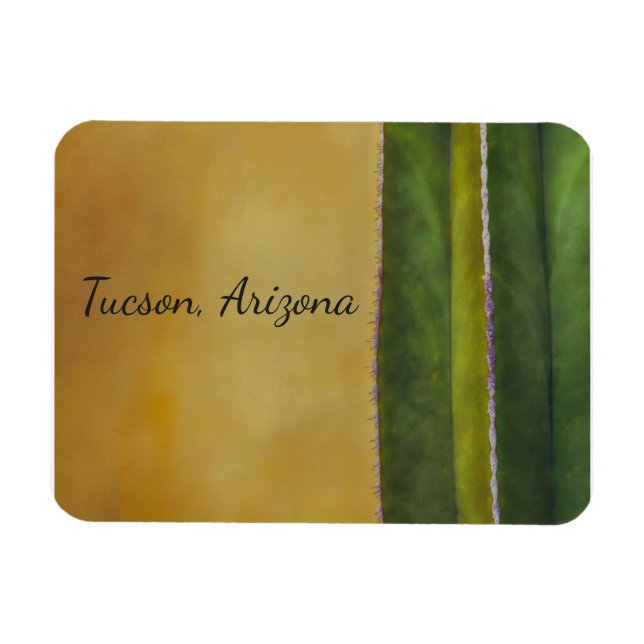 Tucson Arizona cactus Magnet (Horisontell)