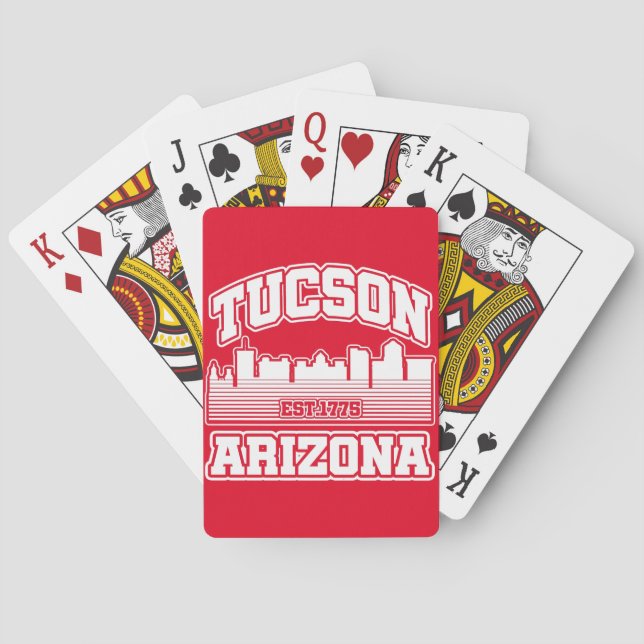 Tucson,Arizona Casinokort (Baksidan)