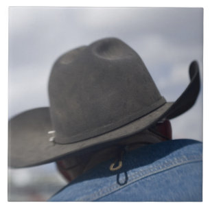 Tucson, Arizona. Cowboyhattar i bruk på Kakelplatta