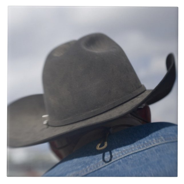 Tucson, Arizona. Cowboyhattar i bruk på Kakelplatta (Framsidan)