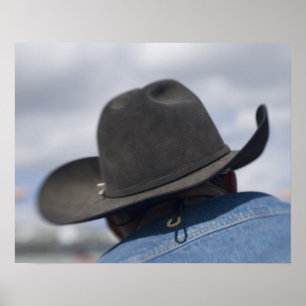 Tucson, Arizona. Cowboyhattar i bruk på Poster