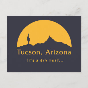 Tucson, Arizona - Det är en torr värme... Vykort