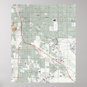Tucson Arizona Karta (1992) Poster