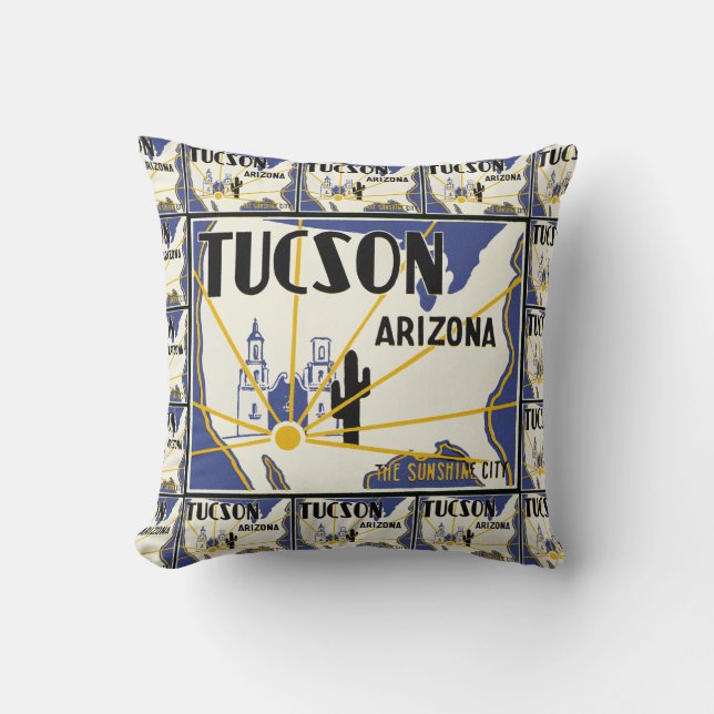 Tucson Arizona Kudde (Framsida)