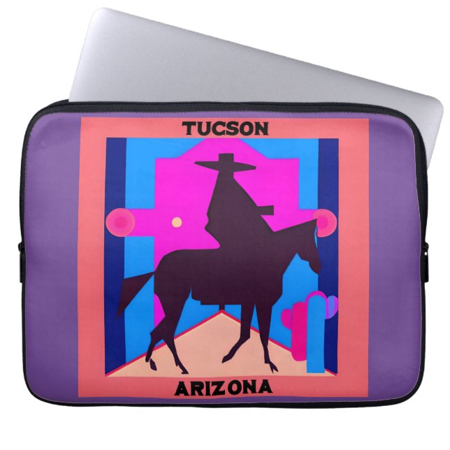 Tucson, Arizona Laptop Fodral (Framsidan)
