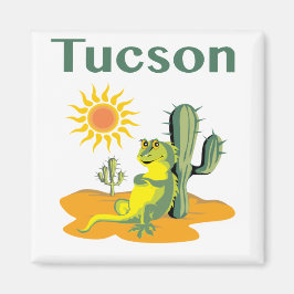 Tucson Arizona Ligua under Saguaro Magnet