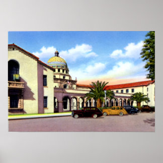 Tucson Arizona Pima Domstol Poster