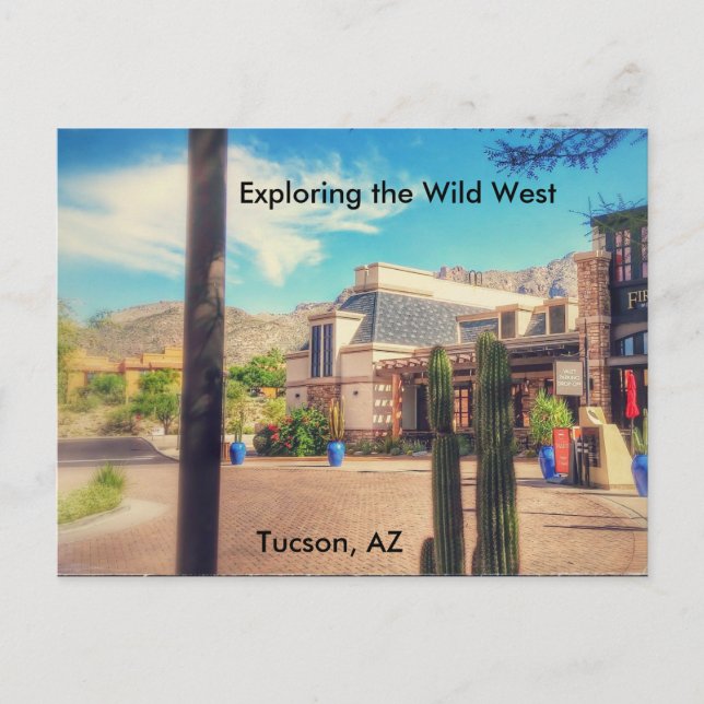 Tucson, Arizona Postcard Vykort (Framsida)